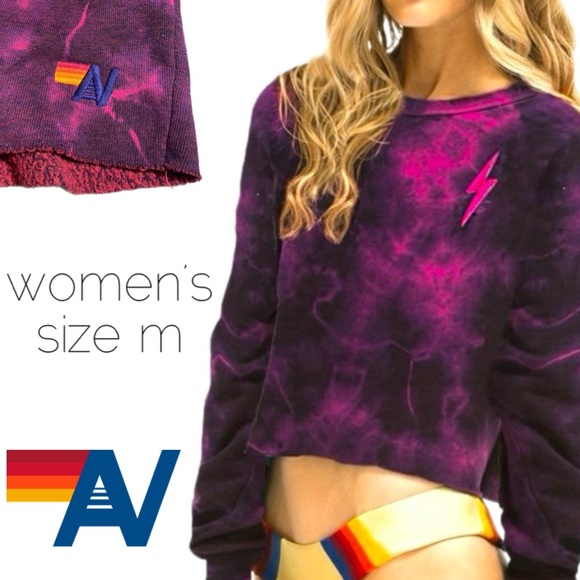 Aviator Nation Tops - Aviator Nation Crew Crop Top